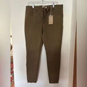 Madewell skinny leg pant